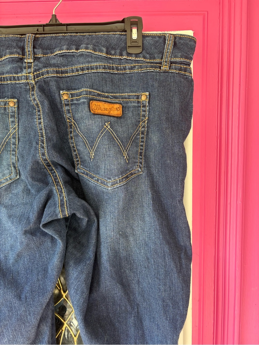 Wrangler Women's Dark Blue Bootcut Jeans